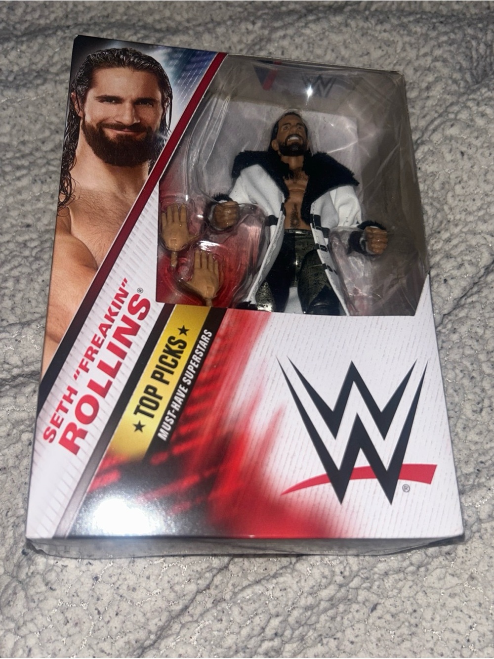 WWE Elite Collection Top Picks Seth "Freakin" Rollins 6" Figure Polka Dots Dusty